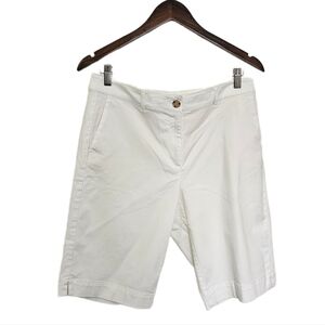 J.Jill bermuda shorts 5 pocket white size 10